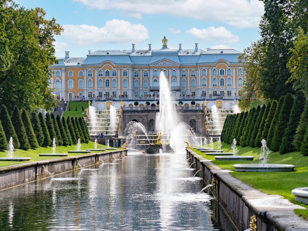 Gran palacio de Peterhof