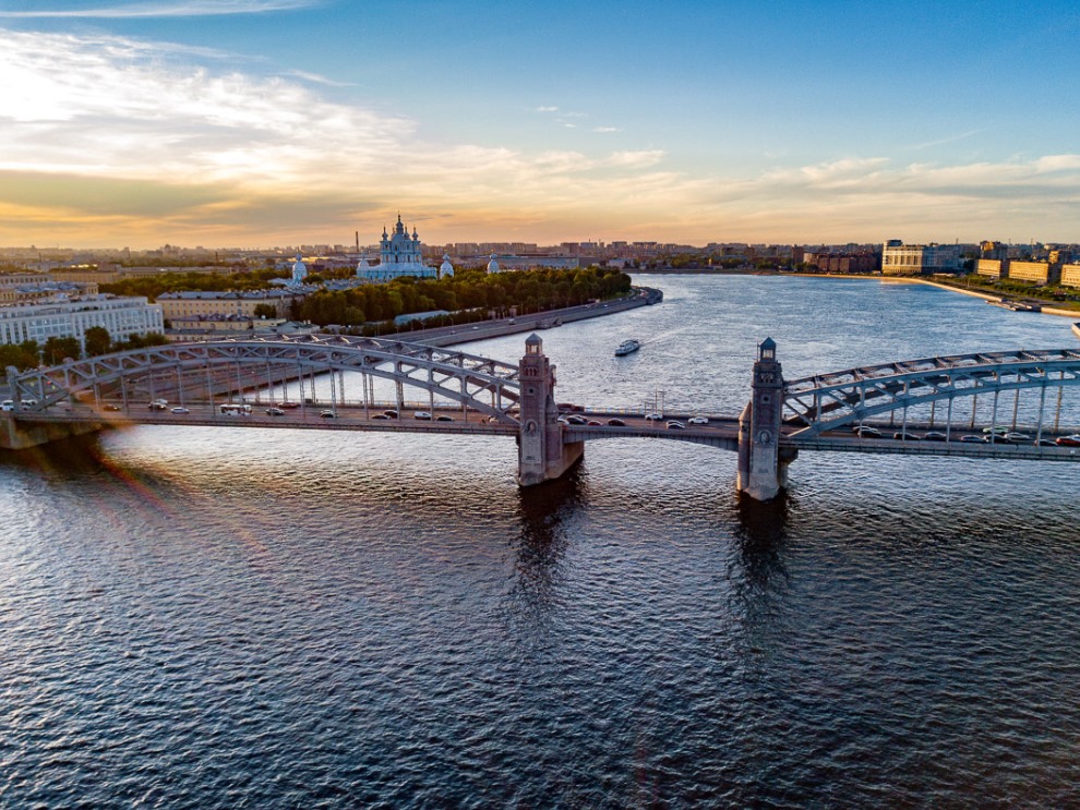 Bolsheokhtinsky bridge